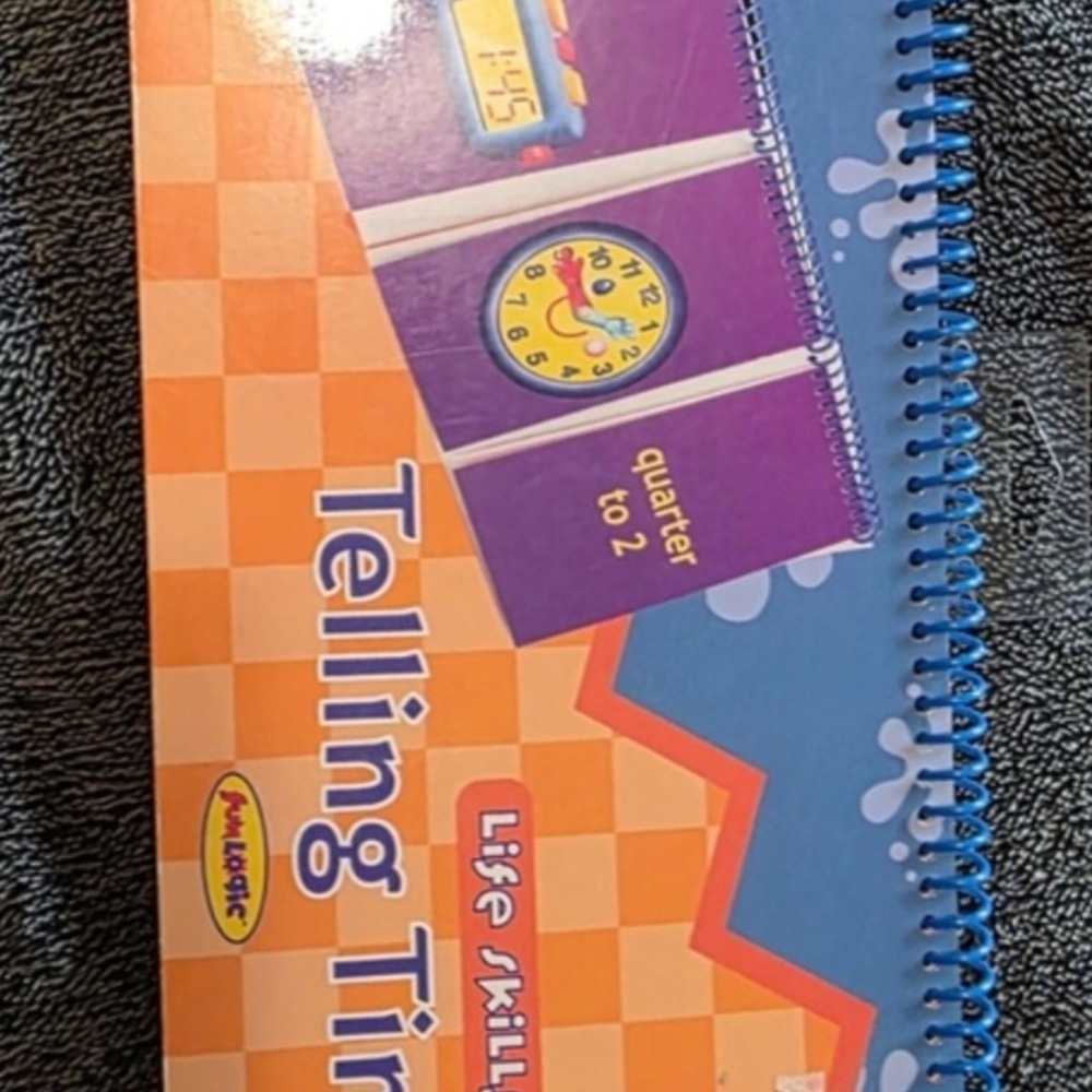 Learning Book - Purple and Orange